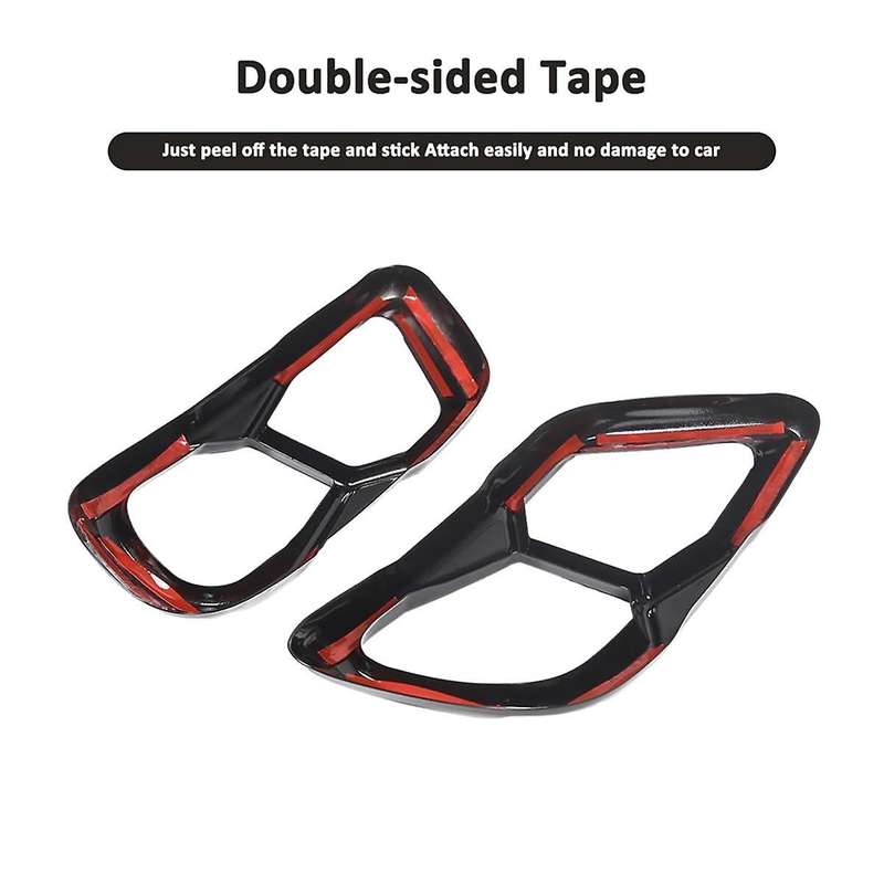 for X5 G05 X6 G06 X7 G07 2019-2022 (M60) Car Tail Muffler Exhaust Pipe Output Cover Trim Accessories