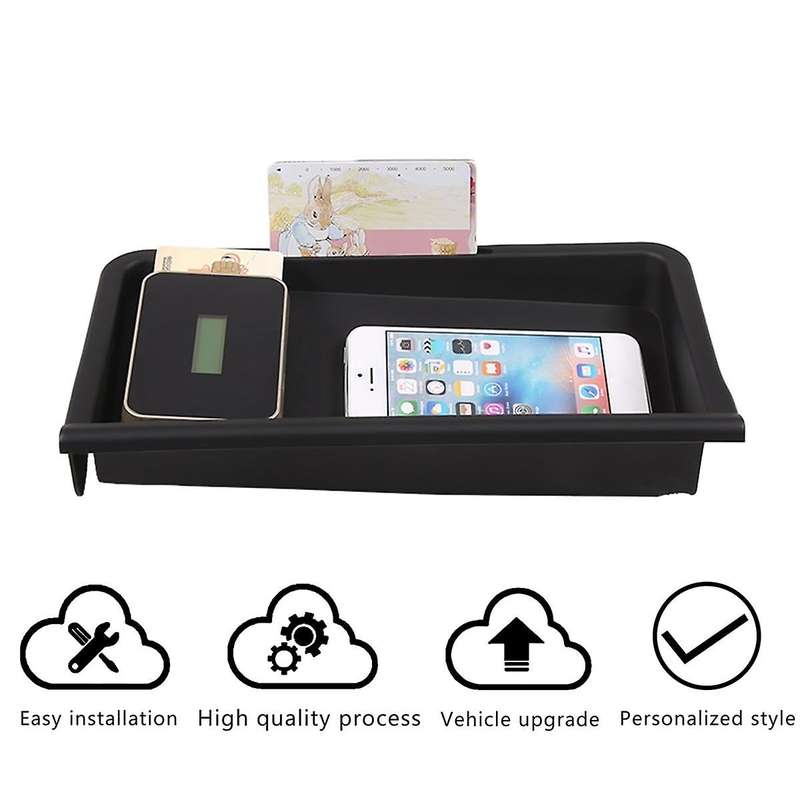 for X5 X6 G05 G06 2023 2024 Car Central Control Navigation Screen Rear Storage Box Organizer Tray Ac