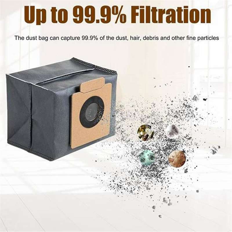 for X8 Pro, X10 Pro Omni Dust Bags Replacement Bag Spare Parts Accessories