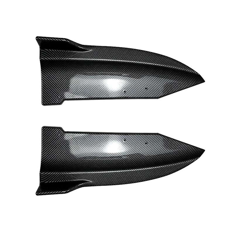 for X6 G06 2019-2022 Rear Bumper Canards Spoiler Splitter Diffuser Protector Cover Accessories, ABS