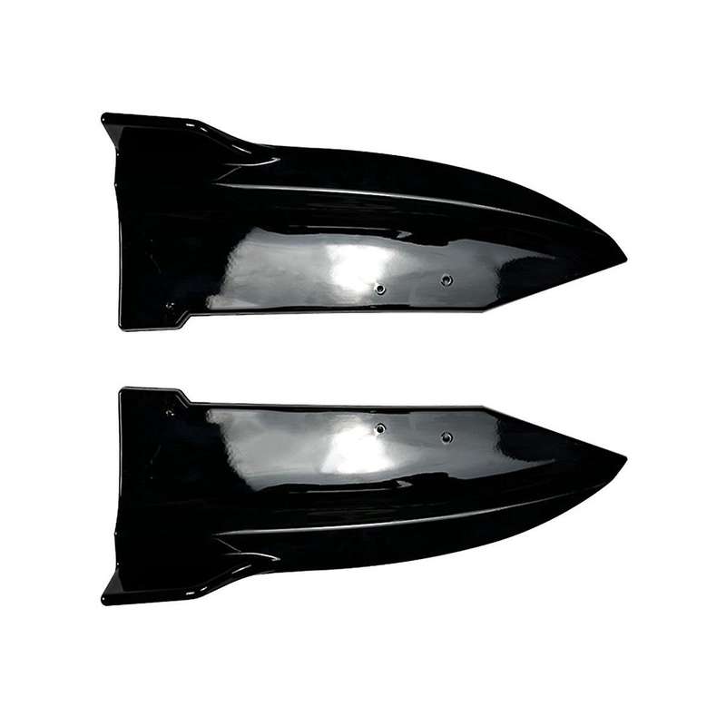 for X6 G06 2019-2022 Rear Bumper Canards Spoiler Splitter Diffuser Protector Cover Accessories, ABS