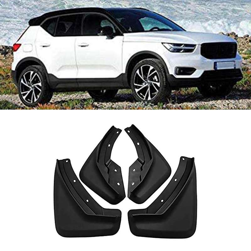 for XC40 2018 2019 2020 2021 Mud Flaps Front Rear Splash Guards Fender Kit (Set of Four)