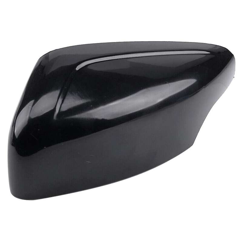 for XC60 09-15 Left Bright Black Replacement Side Mirror Covers Wing Mirror Covers Caps 39854904 398