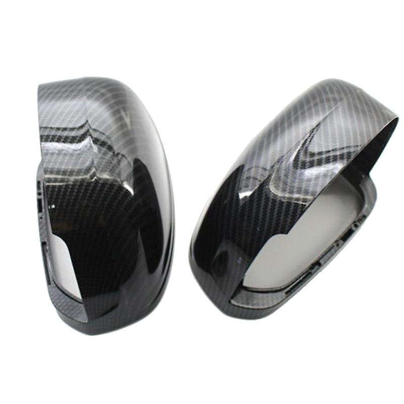 for XC60 18-20 Carbon Fiber Car Rearview Mirror Cover Mirror Housing