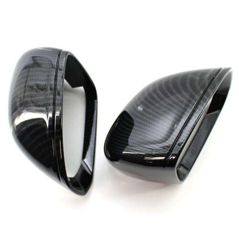 for XC60 18-20 Carbon Fiber Car Rearview Mirror Cover Mirror Housing