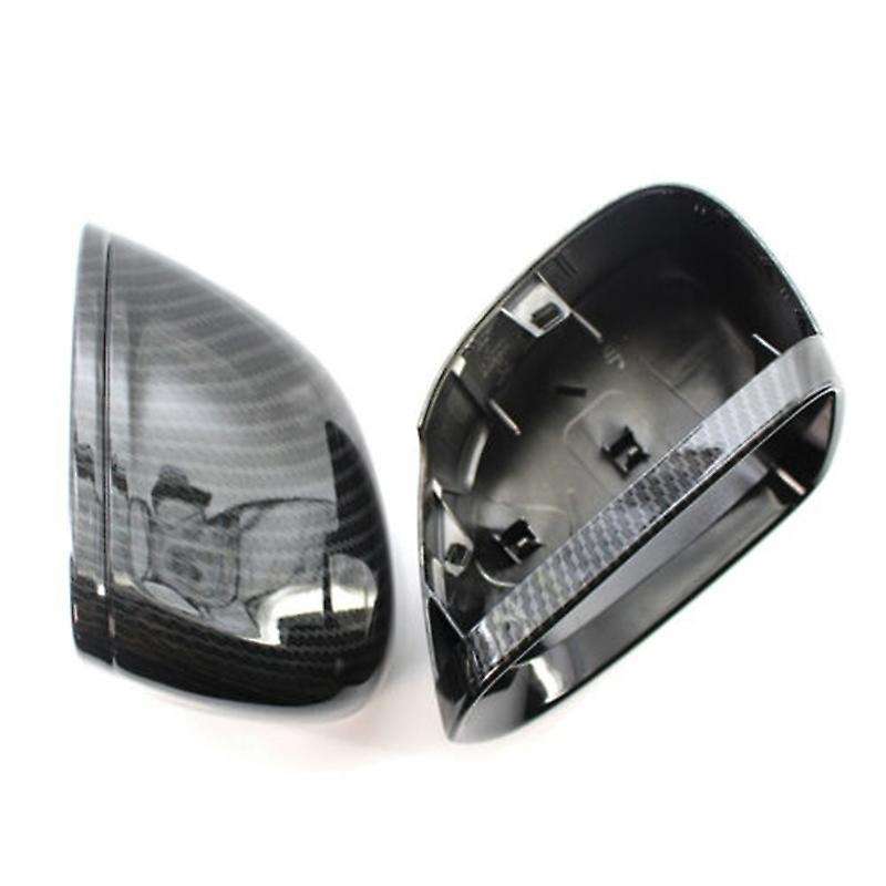 for XC60 18-20 Carbon Fiber Car Rearview Mirror Cover Mirror Housing