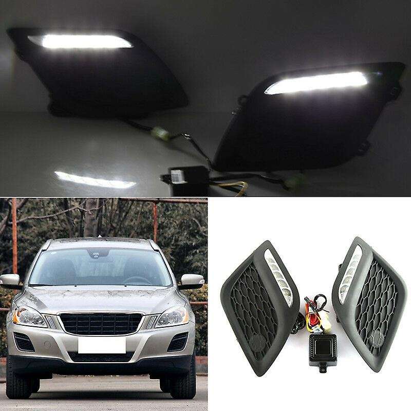 for XC60 2009-2013 High Power Car DRL Daytime Running Light Fog Lamp