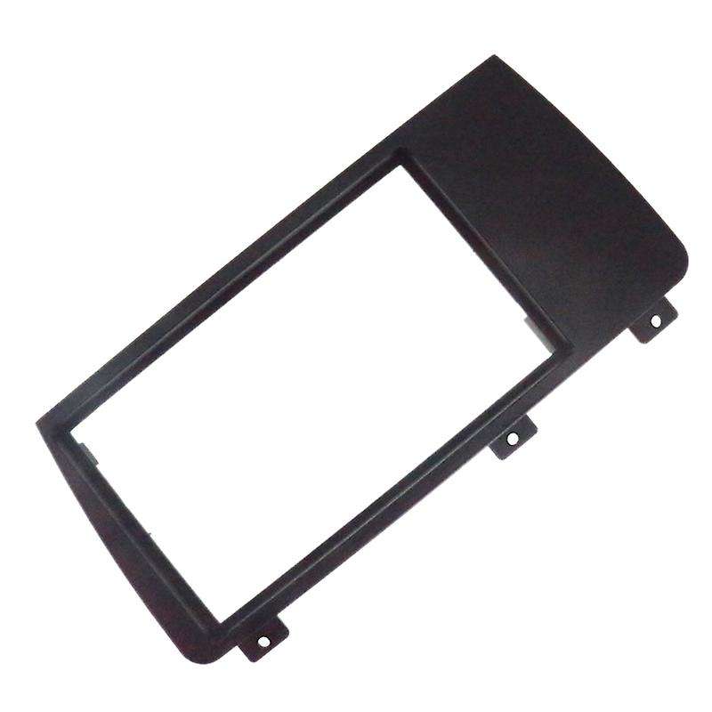 for Xc70 V70 S60 2004-2007 Car 2 Din Stereo Radio Fascia Panel Plate Trim Frame Cd Dashboard Panel