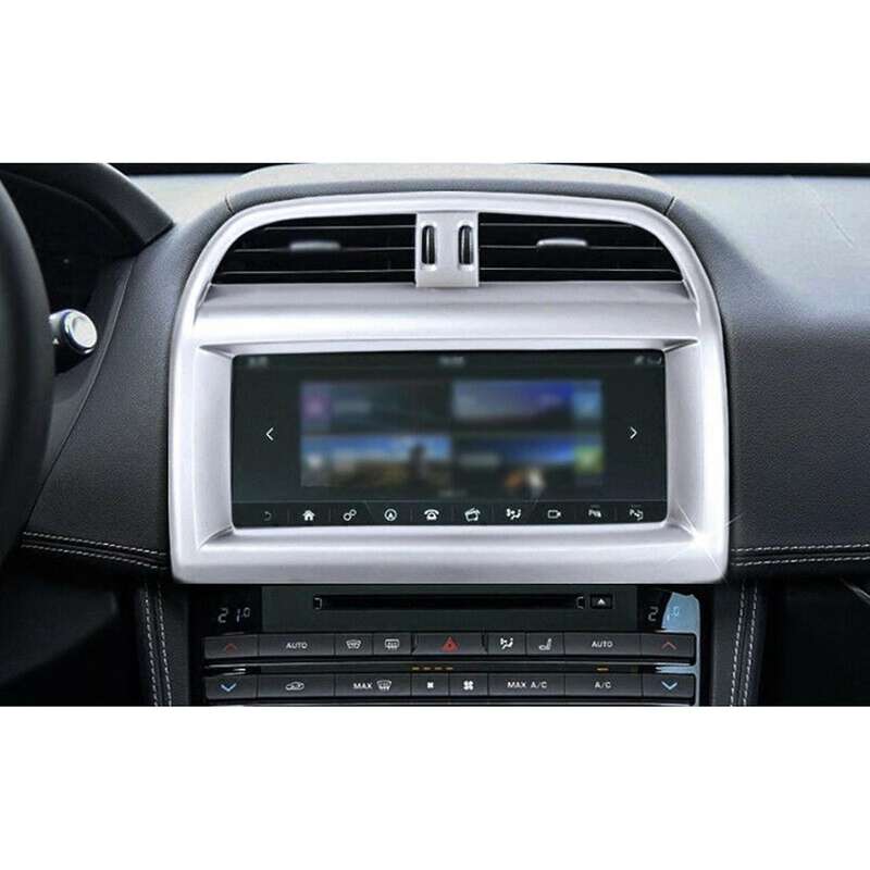 for XE X760 F-Pace 2015-2020 Car Accessories Central Control Navigation Screen Frame Trim Cover Stic