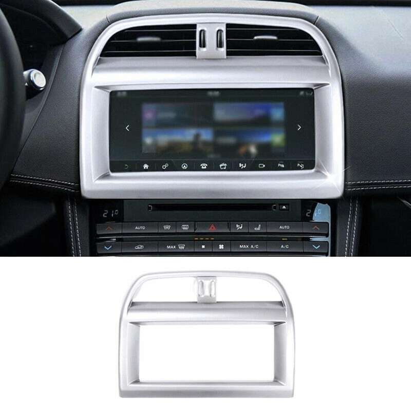 for XE X760 F-Pace 2015-2020 Car Accessories Central Control Navigation Screen Frame Trim Cover Stic
