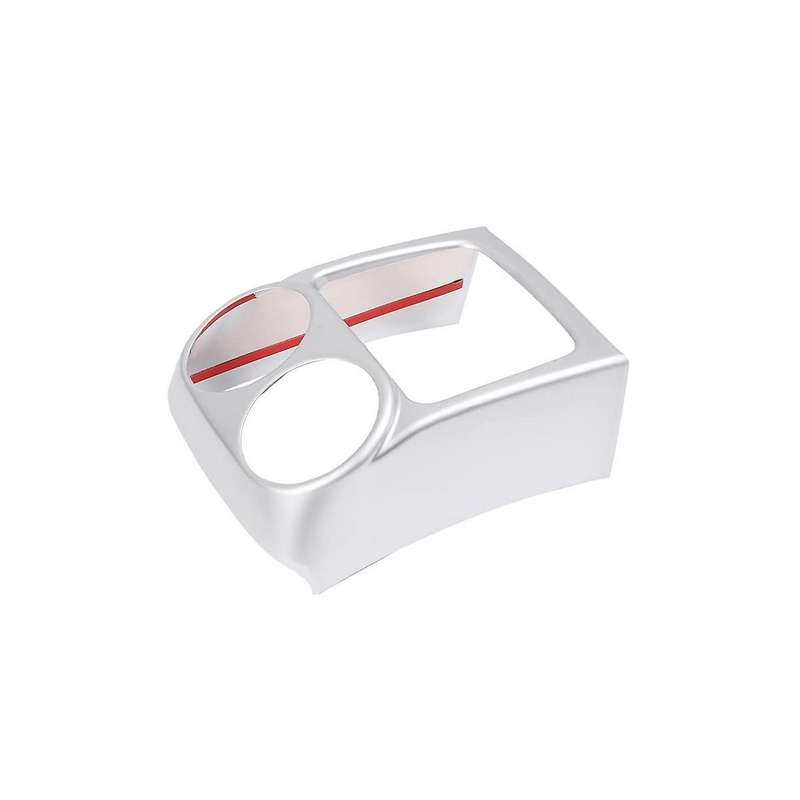 for Xj 2010-2019 Car Rear Air Conditioning Outlet Protective Cover Sticker Rear Anti-kick Panel Acc