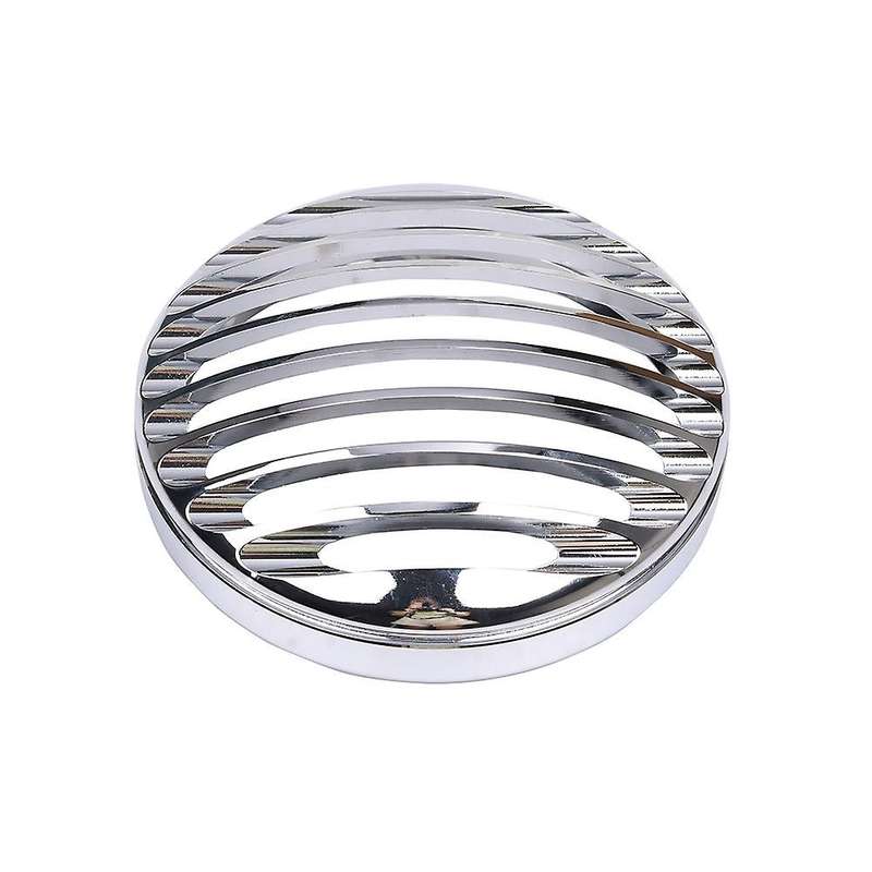 for XL 883 Iron 1200 04-14 Custom XL1200C 1200 Motorcycle 5 3/4inch CNC LED Headlight Grill Cover Ch