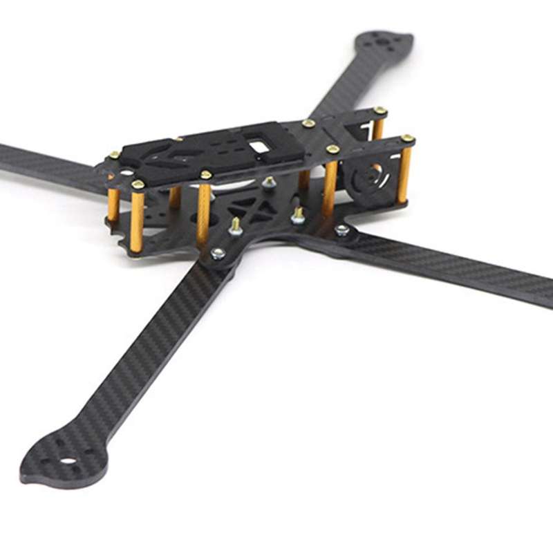 for XL9 9 Inch Carbon Fiber Frame Kit Rack 390mm Wheelbase Support 2212 2213 2216 Motor for FPV Dro