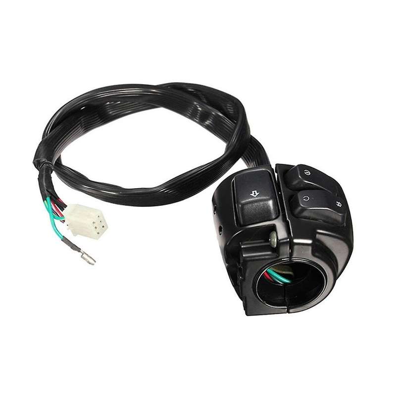 for XL883 V-ROD Softail Motorcycle Handlebar Turn Signal Control Switch, 1 Inch 25mm,Black