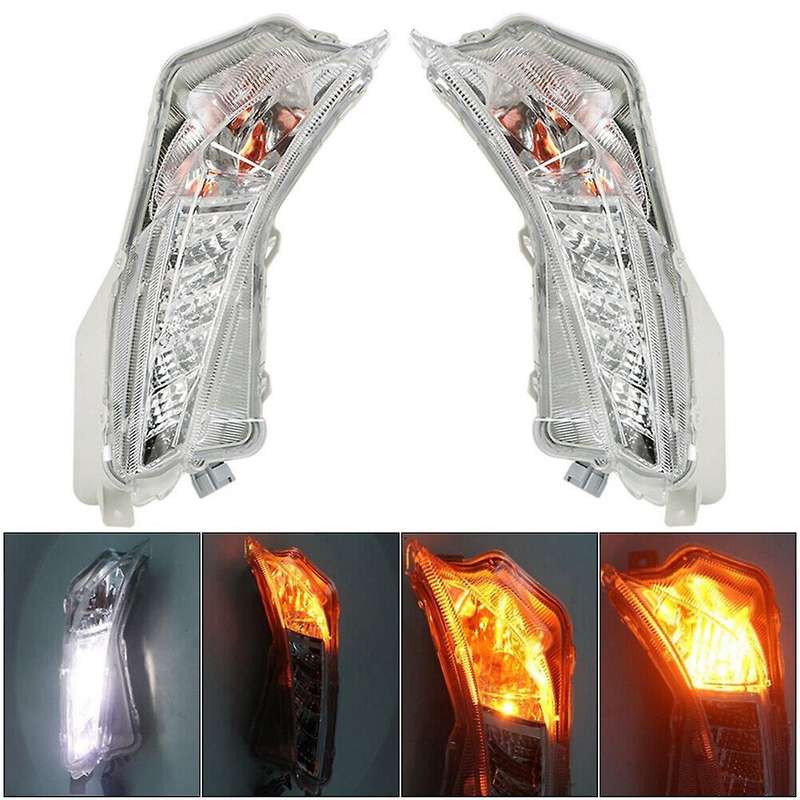 for XLE 2015-2017 Car LED Daytime Running Fog Lamps Turn Signal Light 8151006050/8152006050