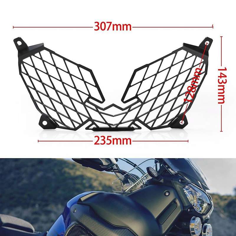 for XT1200Z 10-18 Motorcycle Headlight Headlight Guard Protector Cover Protection Grill