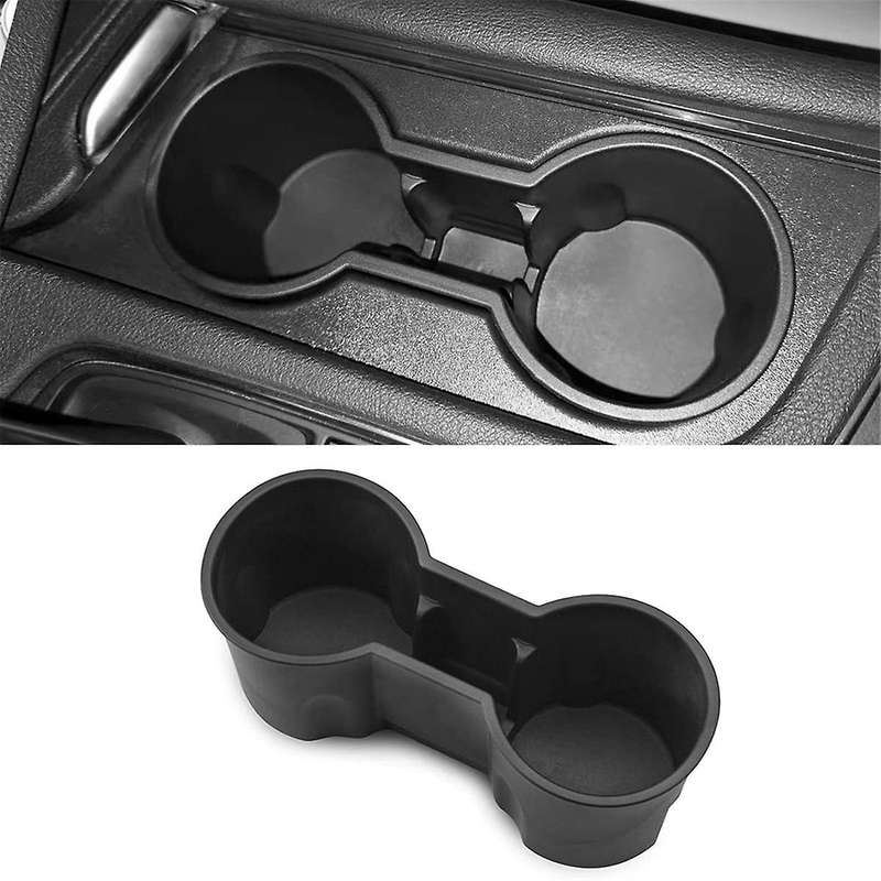 for XT6 2020-2024 Cup Holder Insert, Center Console Cup Holder Storage Box TPE Interior Accessories