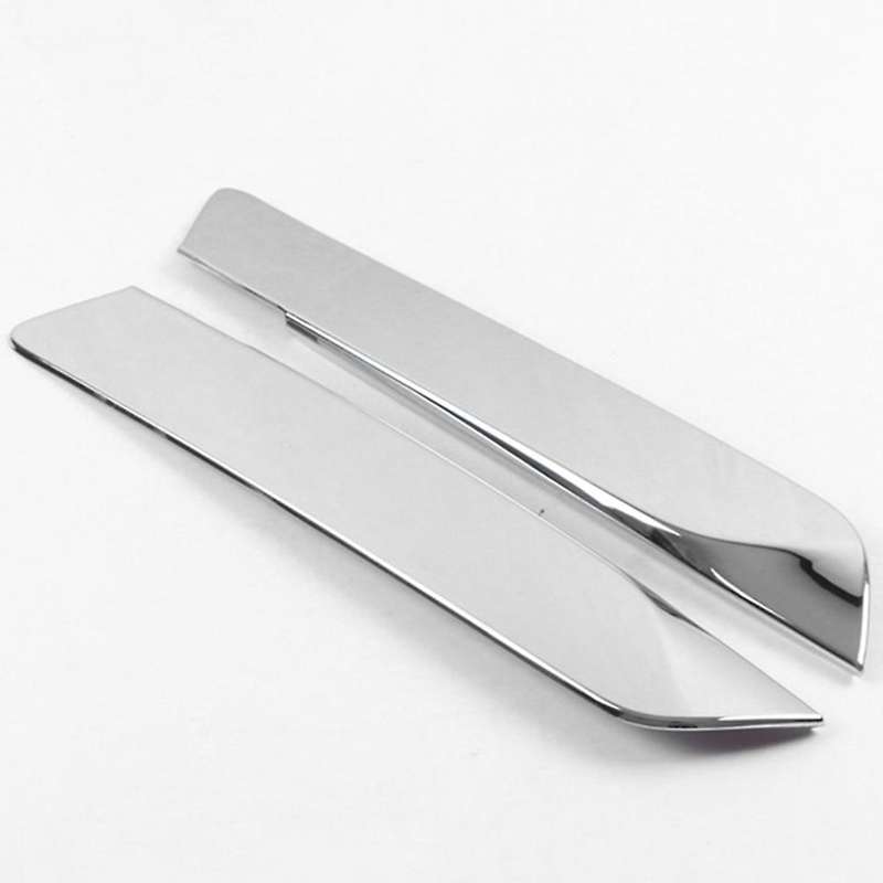 for XT6 2020 2021 ABS Chrome Rear Tail Spoiler Window Side Triple-cornered Decoration Cover Trim