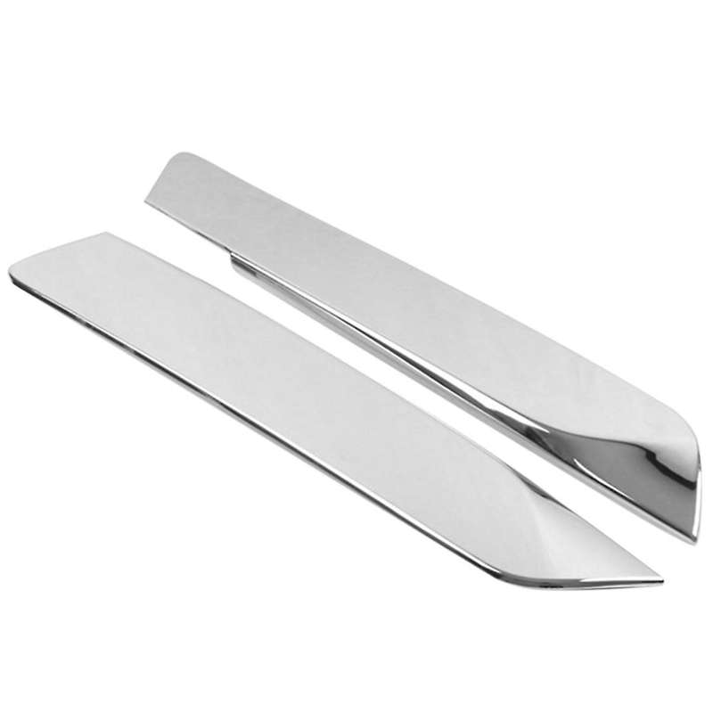 for XT6 2020 2021 ABS Chrome Rear Tail Spoiler Window Side Triple-cornered Decoration Cover Trim