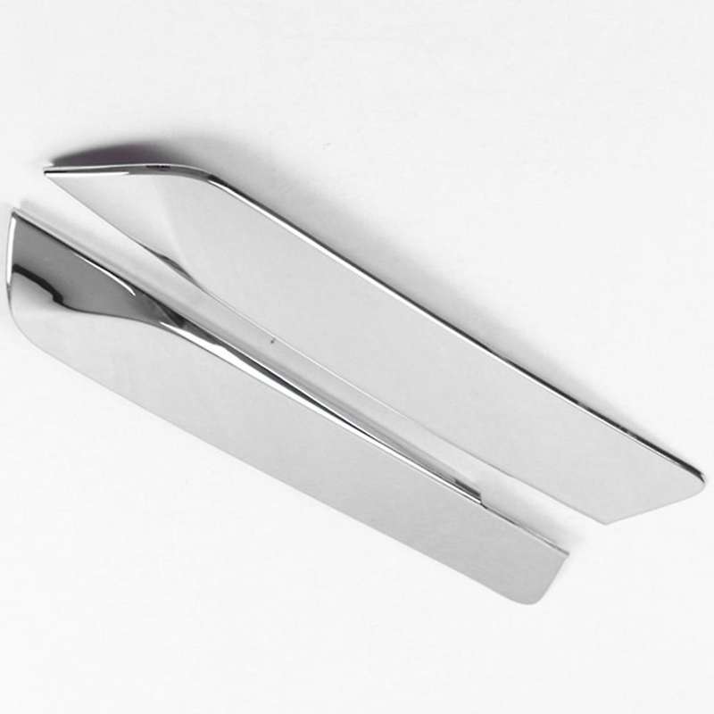 for XT6 2020 2021 ABS Chrome Rear Tail Spoiler Window Side Triple-cornered Decoration Cover Trim