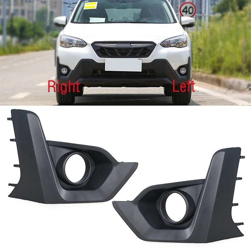 for XV Crosstrek 2021 2022 Front Bumper Fog Light Lamp Frame Cover Foglamp Trim Cap 57731FL860 57731