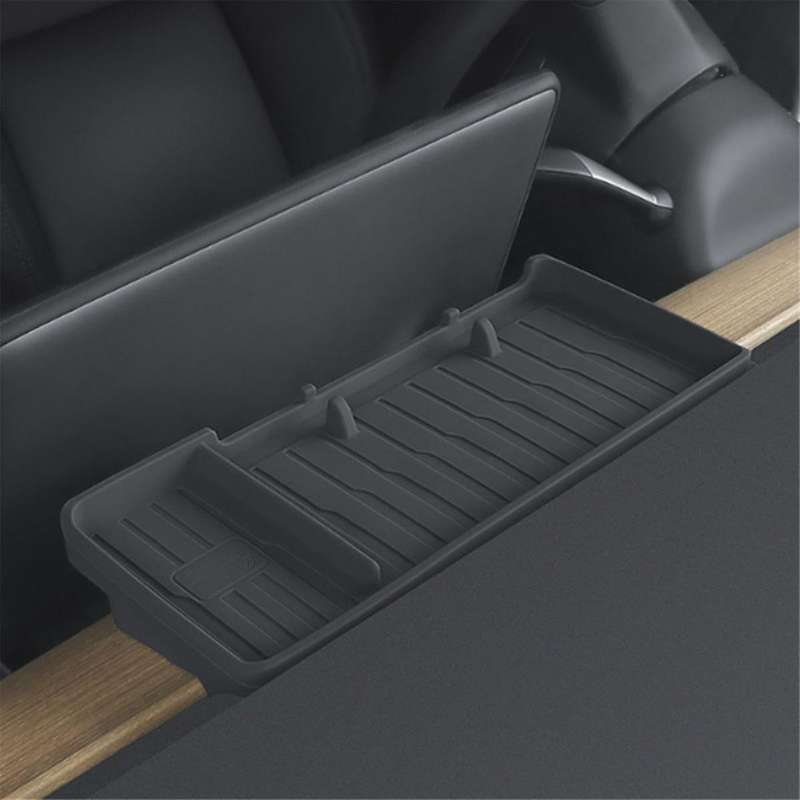 for Y Center Console Organizer Behind Screen Storage Box Dashboard Hidden Tray Interior Accessories