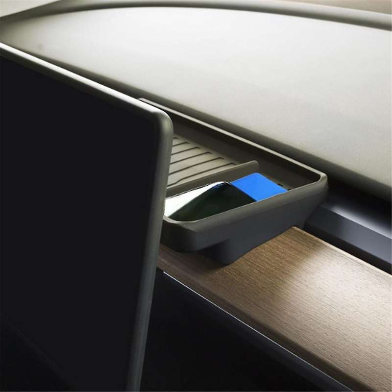 for Y Center Console Organizer Behind Screen Storage Box Dashboard Hidden Tray Interior Accessories