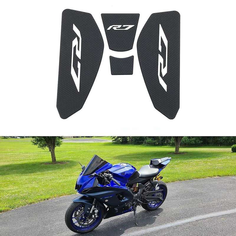 for Yamaha Yzf-r7 R7 Motorcycle Side Fuel Tank Pad Protector Stickers
