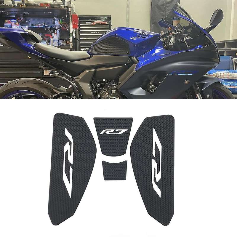for Yamaha Yzf-r7 R7 Motorcycle Side Fuel Tank Pad Protector Stickers
