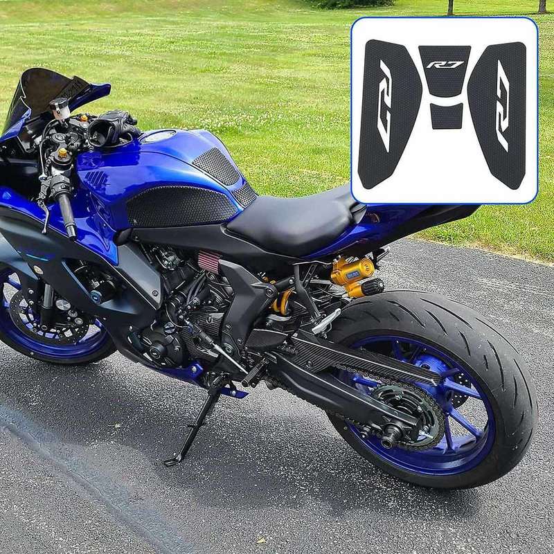 for Yamaha Yzf-r7 R7 Motorcycle Side Fuel Tank Pad Protector Stickers