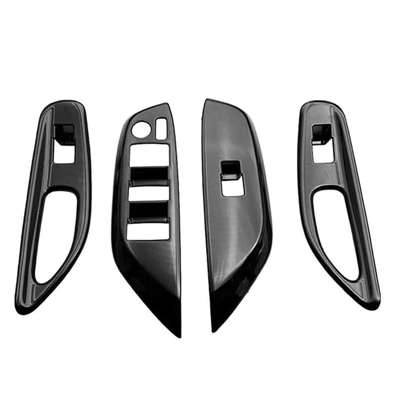 for Yaris 2020-2023 Rhd Window Glass Panel Armrest Lift Switch Button Cover Trim Accessories