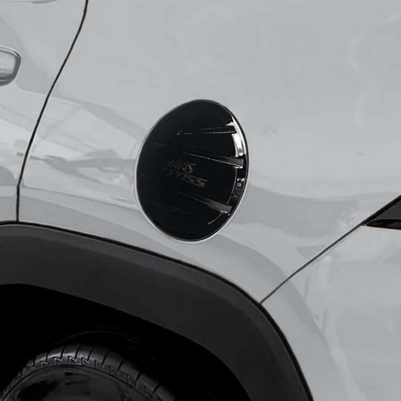 for Yaris 2023 Southeast Asia Version Car Fuel Filler Door Gas Tank Cap Trim Cover Accessories Glos