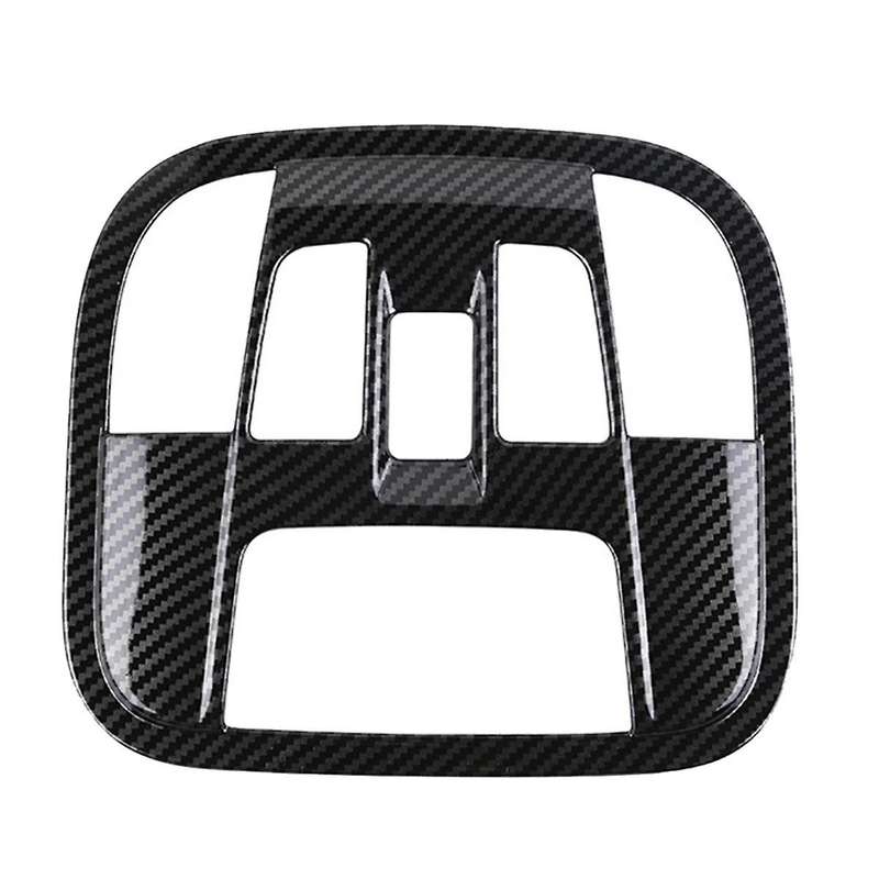 for Yaris 2023 Southeast Asia Version Abs Carbon Fiber Car Roof Reading Light Frame Interior Cover