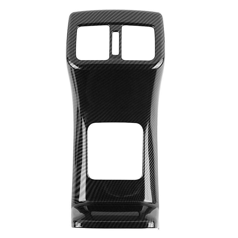 for Yaris 2023 Southeast Asia Version Car Rear A/c Air Outlet Vent Cover Frame Sticker Carbon Fiber