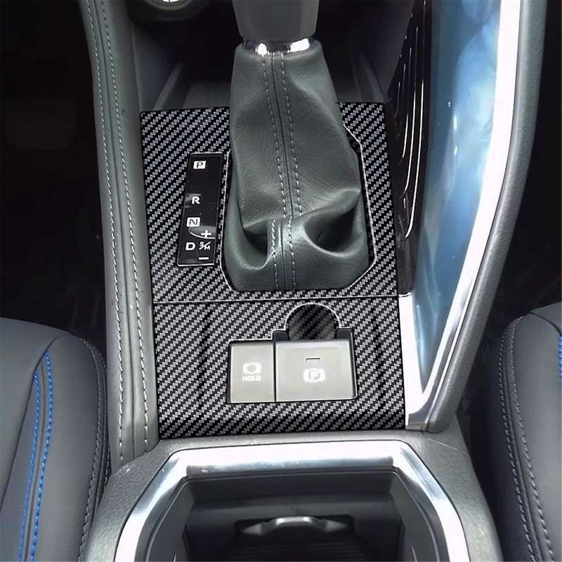 for Yaris 2023 Southeast Asia Version Lhd Car Control Gear Shift Panel Frame Cover Trim Carbon Fibe