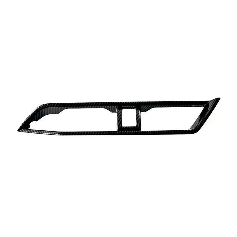 for Yaris 2024 RHD Carbon Fiber Center Console Air Outlet Cover Trim Interior Accessories