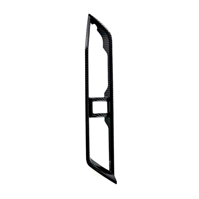 for Yaris 2024 RHD Carbon Fiber Center Console Air Outlet Cover Trim Interior Accessories