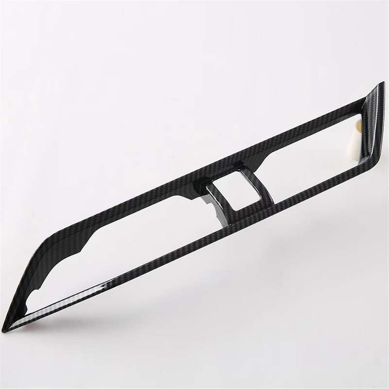 for Yaris 2024 RHD Carbon Fiber Center Console Air Outlet Cover Trim Interior Accessories