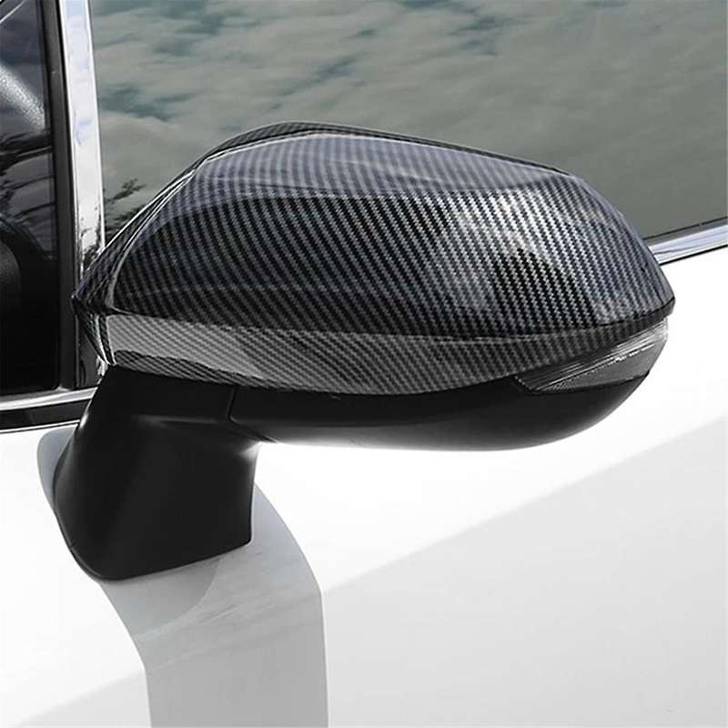 for Yaris Ativ/vios 2023 2024 Car Rearview Cover Side Wing Door Mirror Cover Trim Accessories Abs Ca