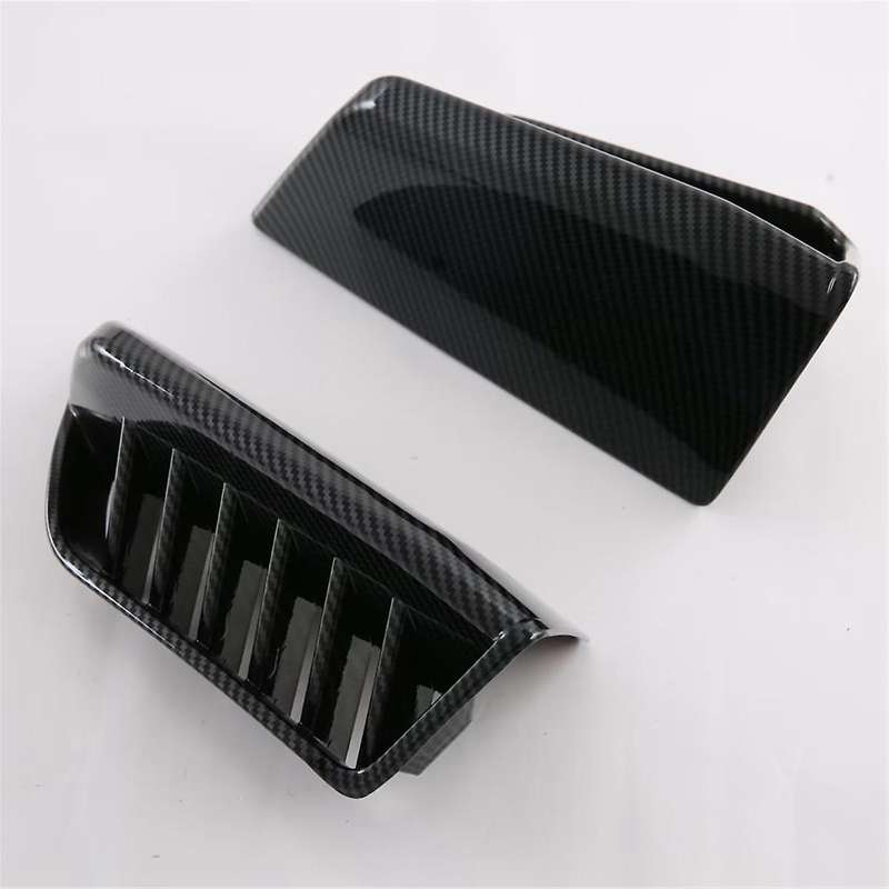 for Yaris Ativ/vios 2023 2024 Car Front Rear Fog Light Lamp Cover Trim Accessories Abs Carbon Fiber