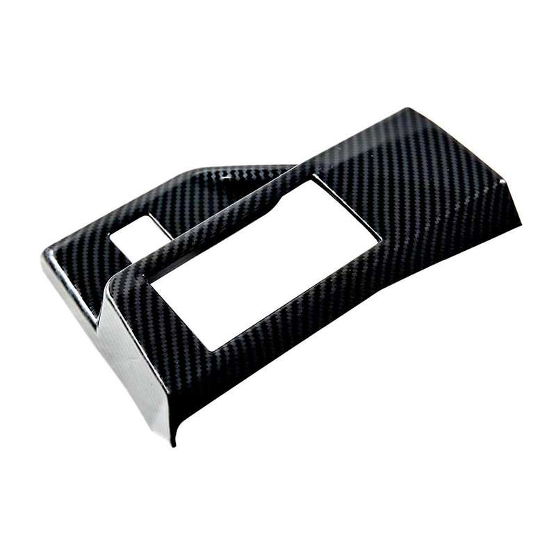 for Yaris 2024 RHD Carbon Fiber Headlight Adjustment Switch Cover Trim Interior Accessories