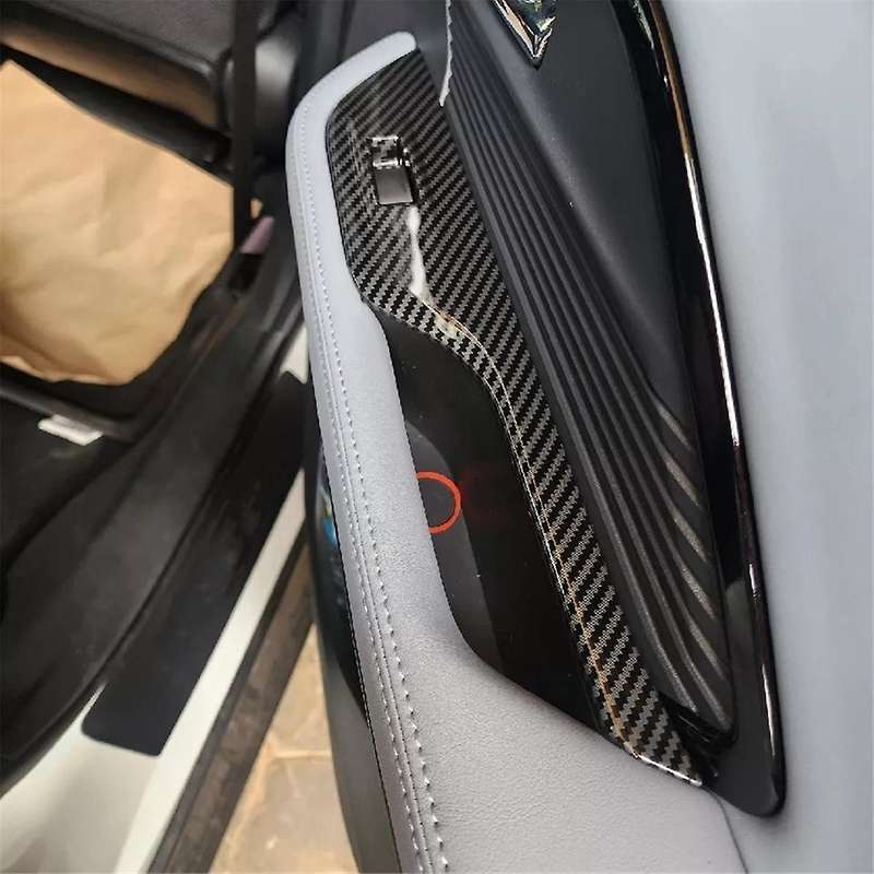 for Yaris 2024 RHD Carbon Fiber Window Lift Switch Cover Trim Interior Accessories