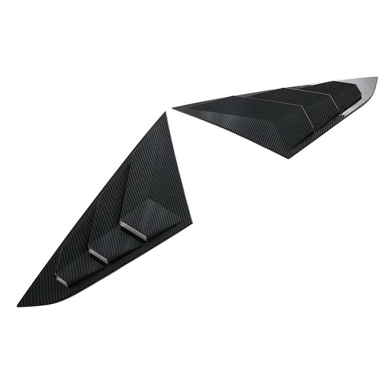 for Yaris Ativ/vios 2023 2024 Car Window Louver Triangle Blinds Spoiler Cover Trim Accessories Abs C