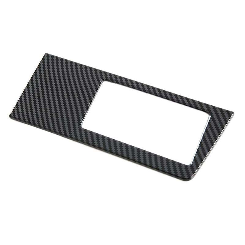 for Yaris Ativ/Vios 2023 2024 RHD Car Headlight Control Switch Cover Trim Accessories ABS Carbon Fib