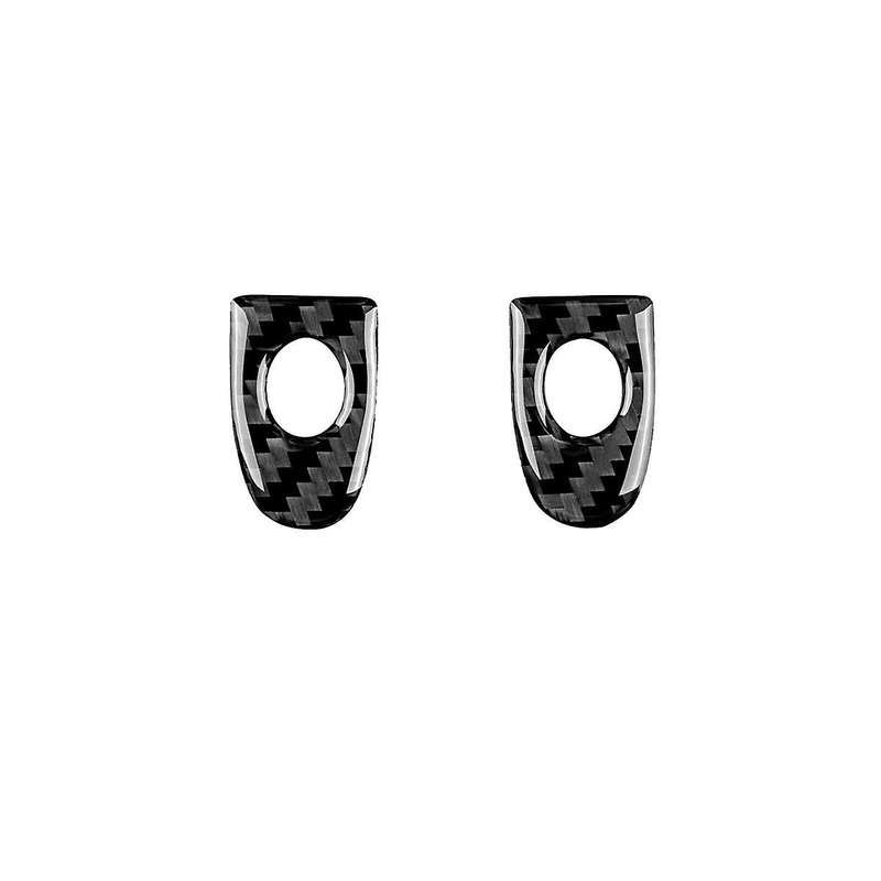 for Z4 E89 2009-2016 Carbon Fiber Car Door Lock Pin Button Frame Panel Cover Trim Decoration Sticke
