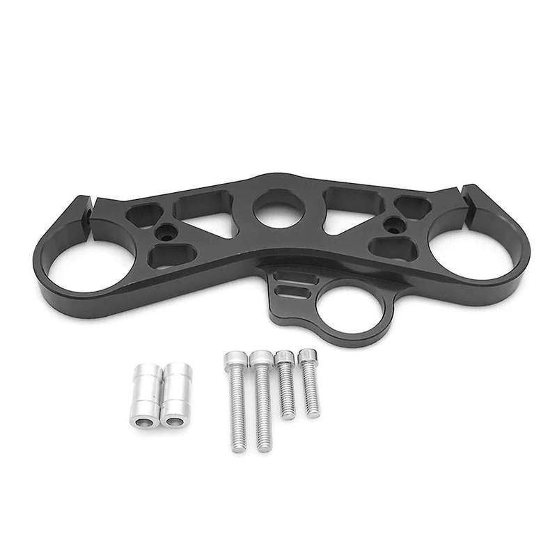 for YZF R6 YZFR6 2008- 2016 Motorcycle Front Fork Lowering Upper Top Clamp Yoke Accessories Black