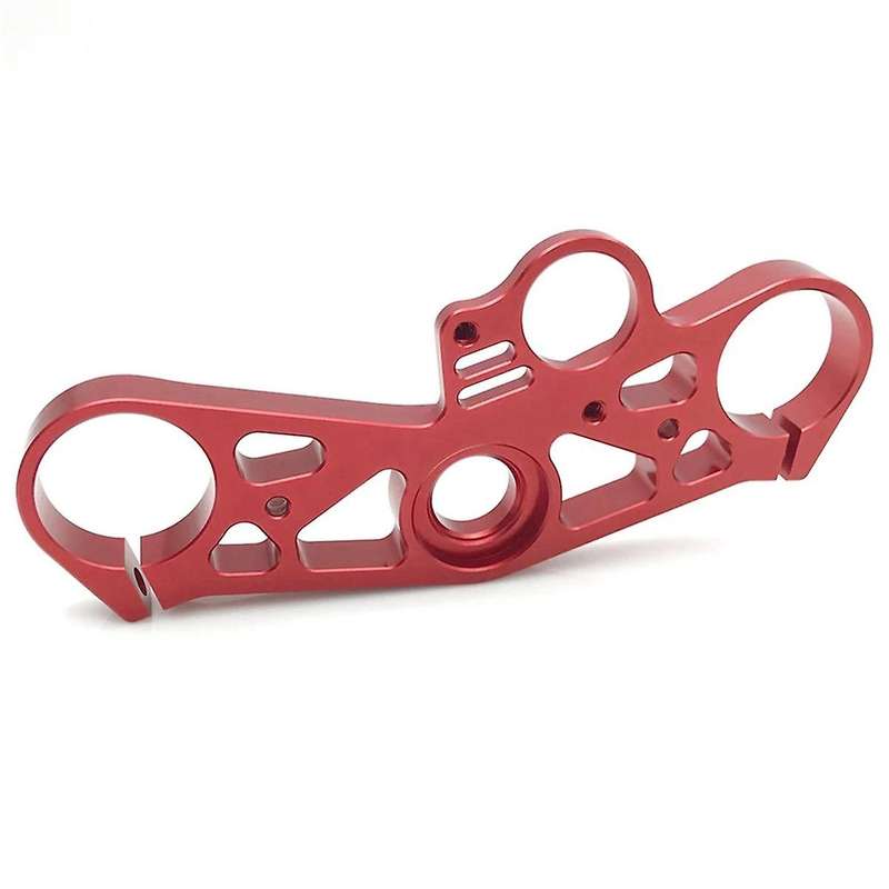 for YZF R6 YZFR6 2008- 2016 Motorcycle Front Fork Lowering Upper Top Clamp Yoke Accessories Red
