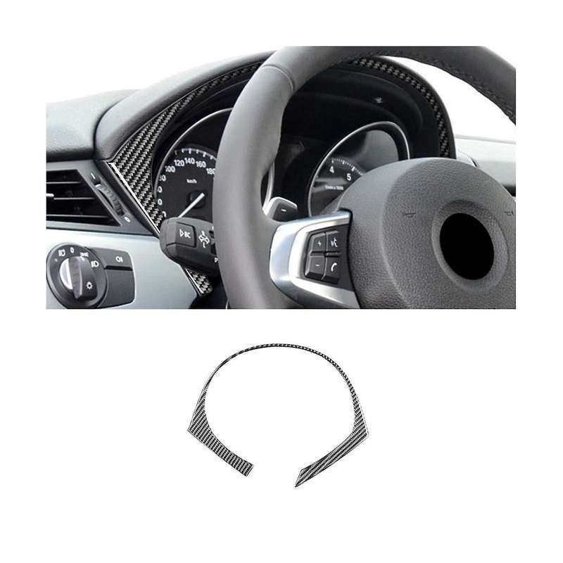 for Z4 E89 2009-2016 Carbon Fiber Car Dashboard Frame Panel Cover Trim Decoration Sticker Accessori