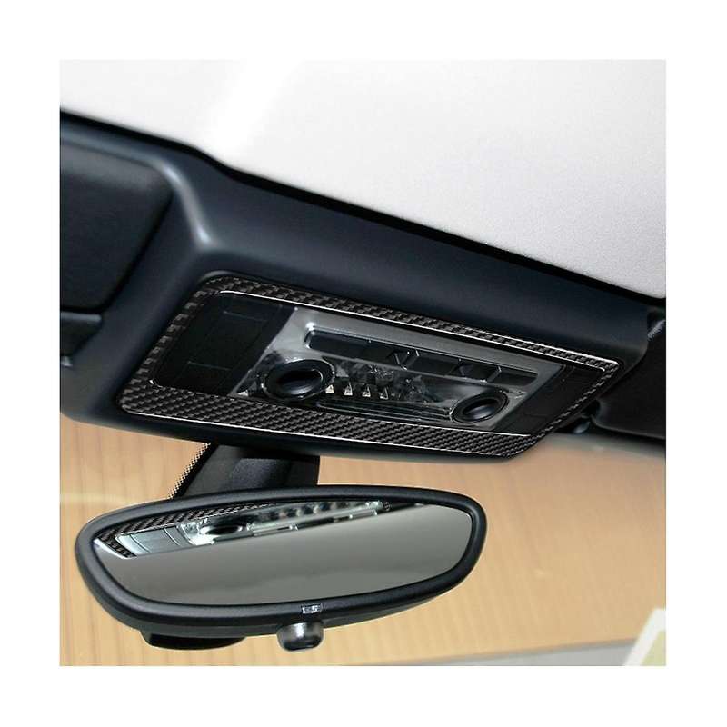 for Z4 E89 2009-2016 Carbon Fiber Car Reading Light Frame Panel Cover Trim Decoration Sticker Acces