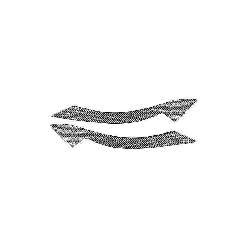 for Z4 E89 2009-2016 Carbon Fiber Headlight Eyebrow Cover Trim Decoration Sticker Accessories